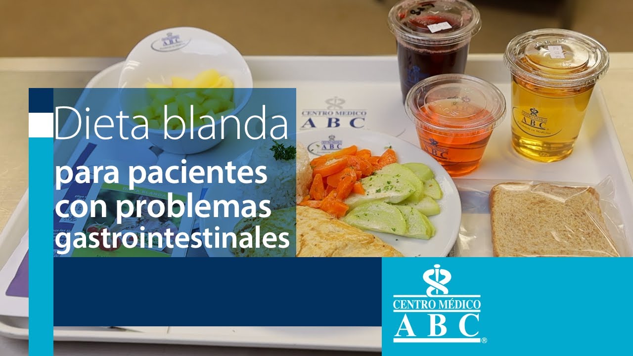 Dieta blanda alimentos permitidos