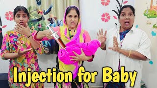 Injection for Baby 👶 | comedy video | funny video  | Prabhu sarala lifestyle