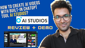 AI STUDIOS Review + Demo - Create AI videos with built-in ChatGPT!