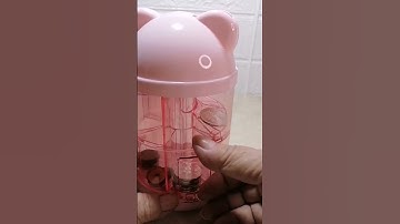 🌈🐻ASMR AWESOME PINK BEAR COIN SORTER BANK LOOP 7