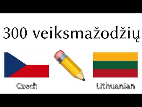 Video: Kaip Išmokti čekų Kalbą