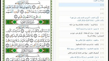 Surat Quraish -106 - القرآن الكريم بصوت محمد صديق المنشاوي - سورة قريش