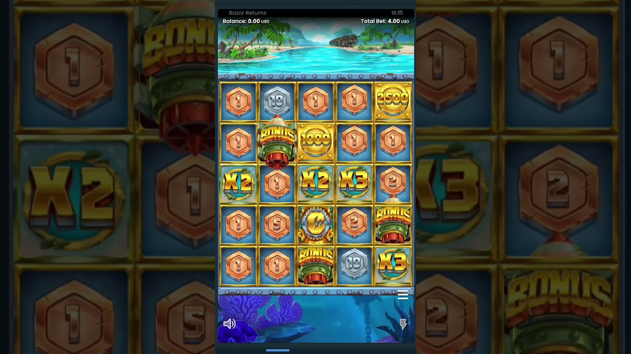 RAZOR RETURNS BONUS BAY 