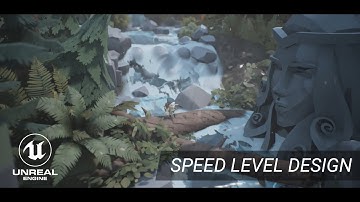 Speed Level Design - Stylized Forest River | Unreal Engine | Selfloss