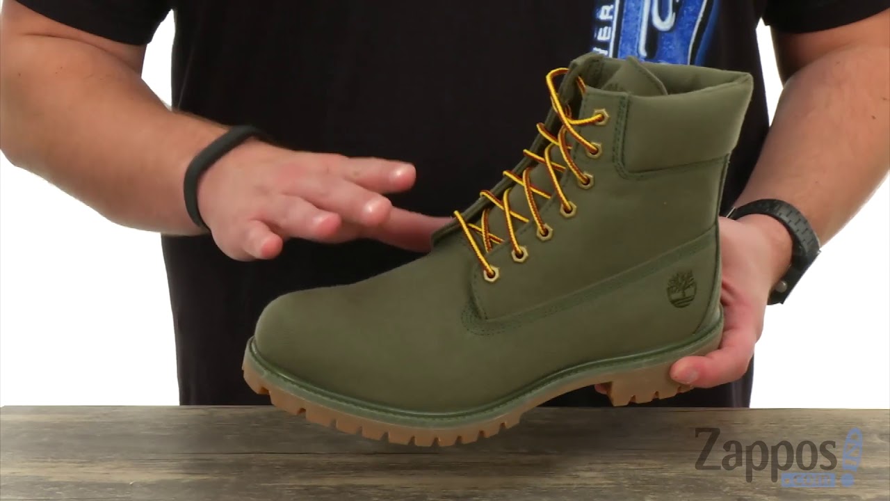 timberland premium fabric boots