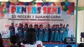 Lagu Berkibarlah Bendera Negeriku pensi Soka 1 Pw