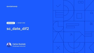 Scriptcase Macro (sc_date_dif2) -  Dif entre fechas y obtiene la cantidad de D,M,A como parámetros