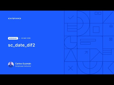 Scriptcase Macro (sc_date_dif2) -  Dif entre fechas y obtiene la cantidad de D,M,A como parámetros