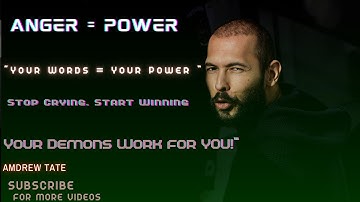 Turn Anxiety, Depression & Anger Into Weapons | Andrew Tate Motivation 2025#andrewtate #noexcuses