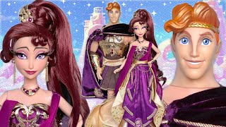 Hercules and Megara Collector Doll set D23 Expo Exclusive LE 500 Review & Unboxing