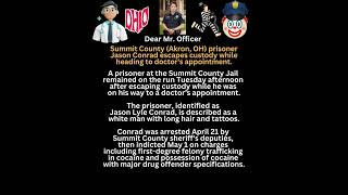 A Real Get Outta' Jail Free Card Thanks To Summit County Officers.  #subscribe #fypシ #short #shorts