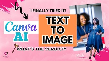 The Canva AI Text to Image Tool - I Finally Tried It