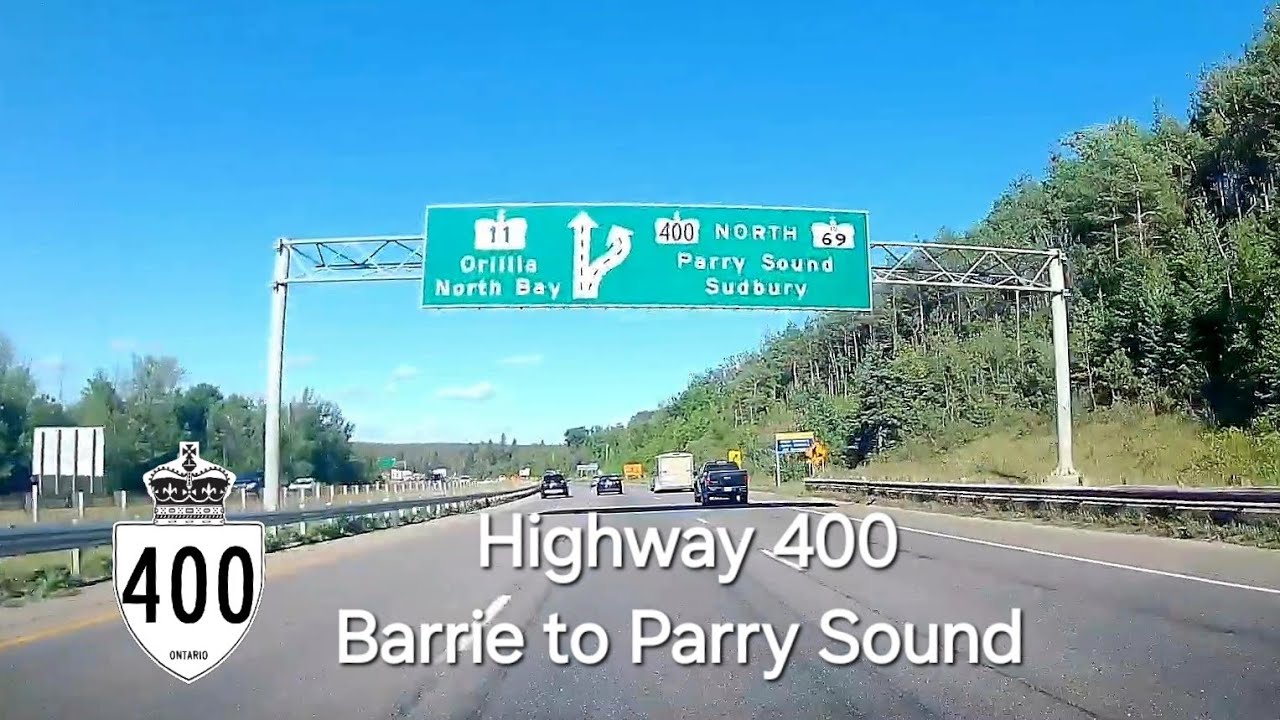 Highway 400 North Barrie To Parry Sound August 19 2020 YouTube highway-400-north-barrie-to-parry-sound-august-19-2020-youtube