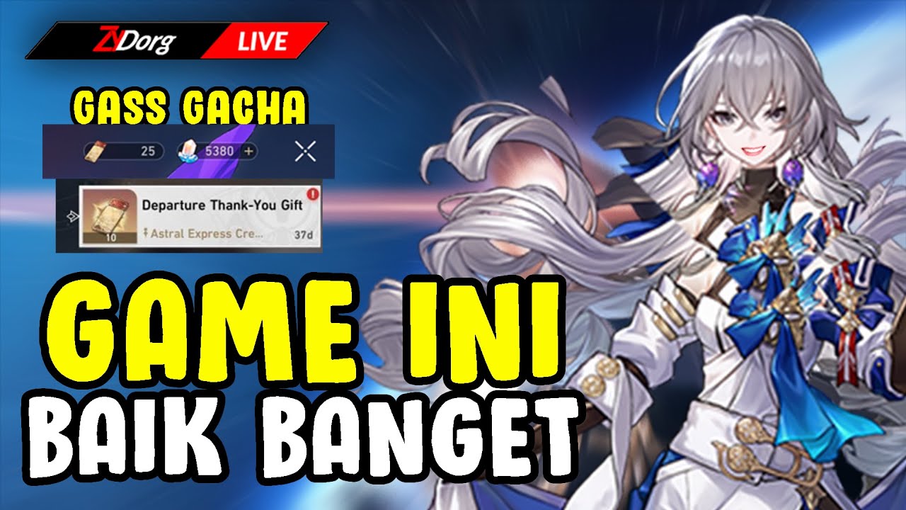 [ LIVE ] GASS GACHA!! GAME TERBAIK COY - Honkai: Star Rail Indonesia