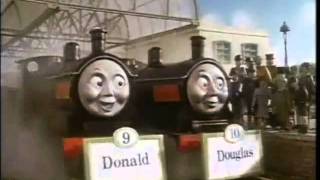 Thomas nameplates with Breakfast song: Sung by me and the 3 narrators