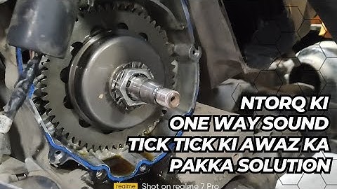 Ntorq mai tick tick sound ka pakka solution, one-way sound solution