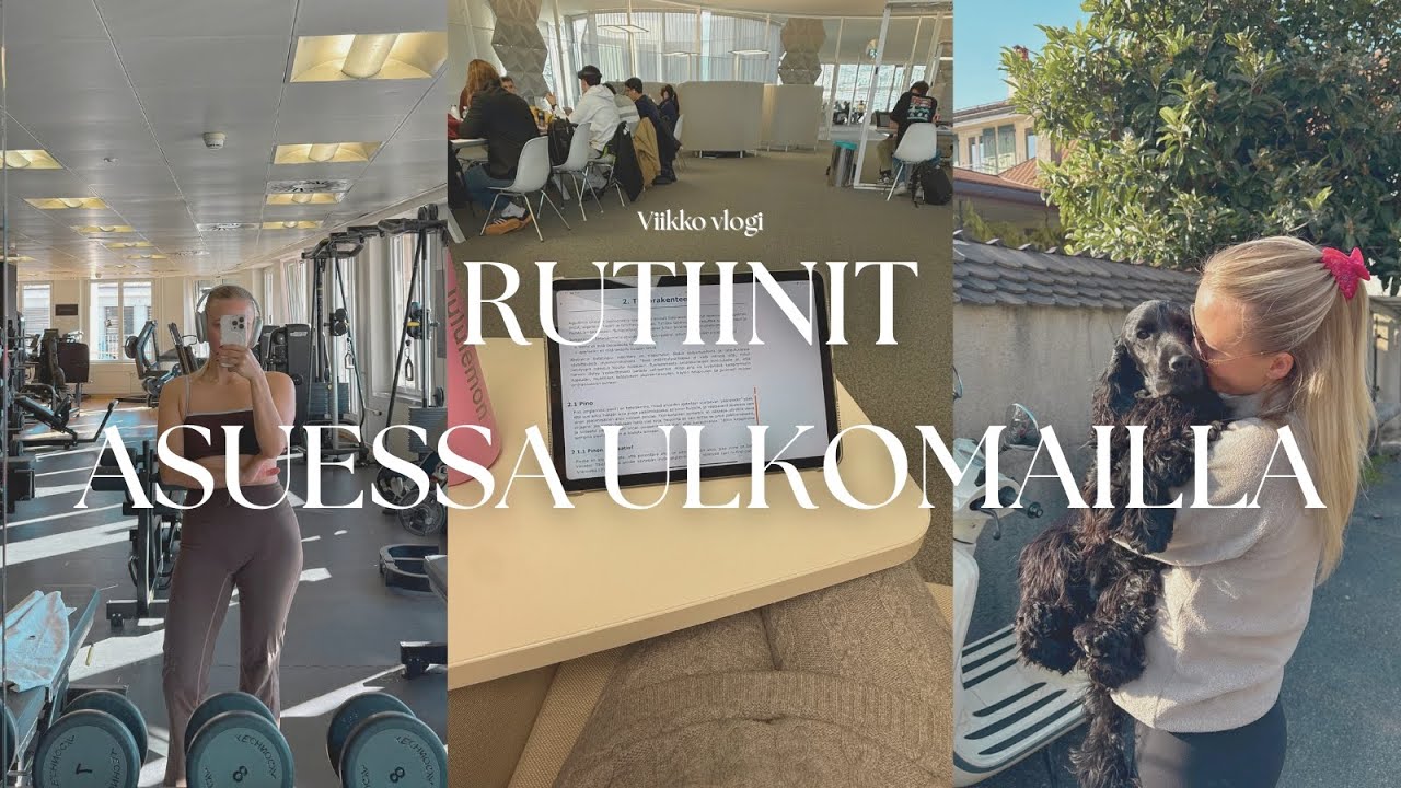 Vlogi: Arkea Sveitsissä – elämä jääkiekkoilijan kanssa & omat treenitavoitteeni 🇨🇭💪