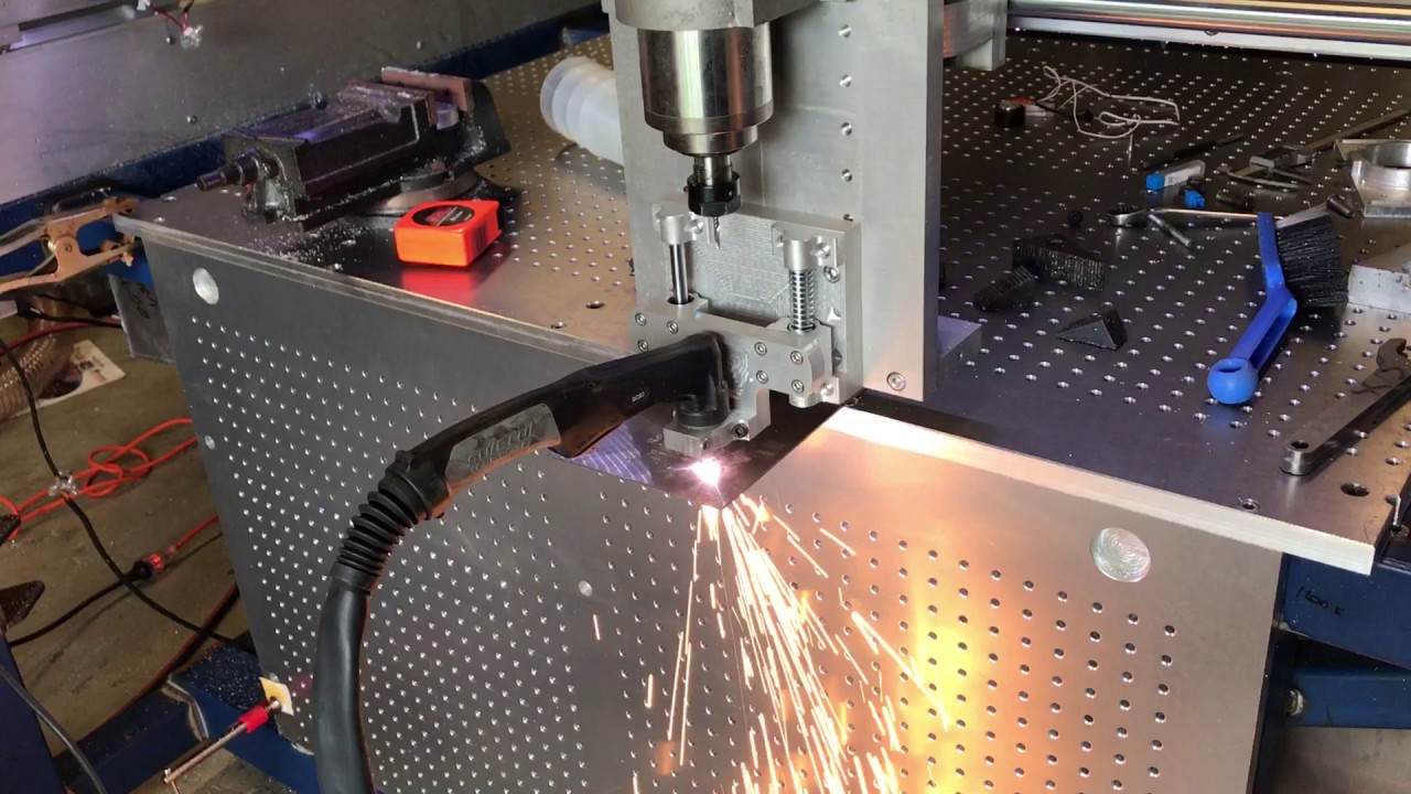 CNC router plasma combination build diy YouTube