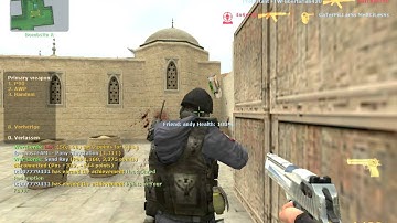 Counter Strike Source (DM) [ 2,5 minutes Noob Gameplay ]