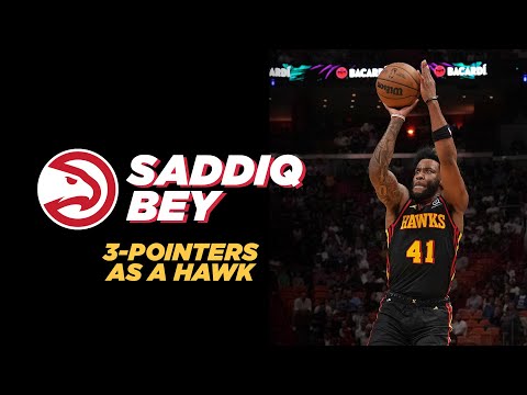 Saddiq Bey's best 3-Pointers since joining Atlanta Hawks