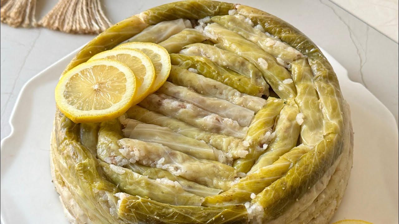 بصراحة وبدون مبالغة هاي أطيب وأفخم وصفة ملفوف ممكن تجربوها وبتحدي 😍 رهيب وبشهي القلب