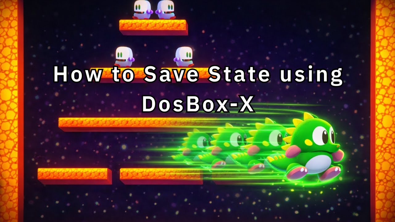 No Save in DOS Games? Save States with DOSBox-X!