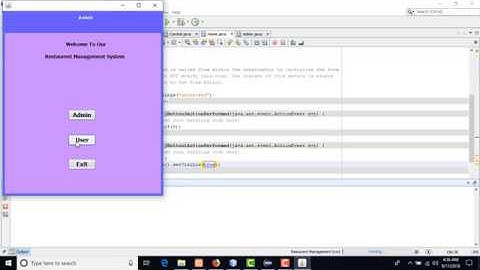 Complete Project Restaurant Management System with source code or Java gui compete home page design