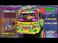 GEMINI COACH V3 🤩BUS MOD | BUS 🔥SIMULATOR INDONESIA |  GEMINI COACH V3 BUS MOD LIVERY DOWNLOAD TAMIL