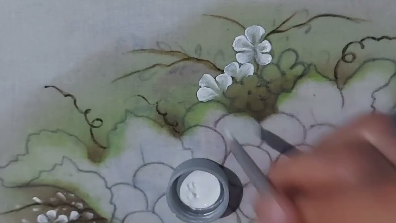 16 -Pintura 2026 - Aprenda a pintar fundo, chão e miosótis