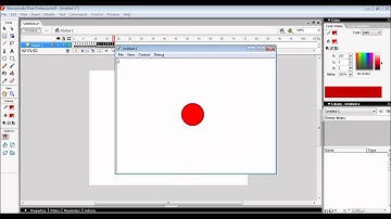 Flash 8 Fast Bouncing Ball Animation
