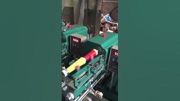 Interesting machine！thread winding machine #youtube #machine #productionline #factory