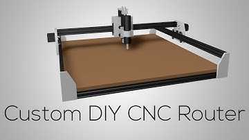 Custom DIY CNC ROUTER #1 - The Frame