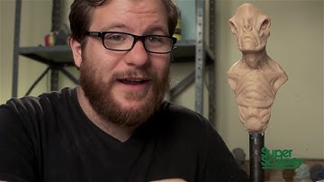 Sculpting A Creature Bust With Super Sculpey