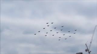 Royal Air Force 100, RAF 10.July 2018 Centenary Celebrations
