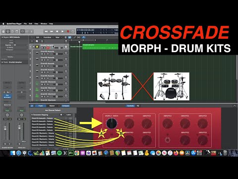 Crossfade Morph Drum Kits | Logic Audio | Make Music