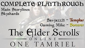 Character Creation and Tutorial (Gameplay Broadcast) - Elder Scrolls Online Walkthrough [ps4 720p60]
