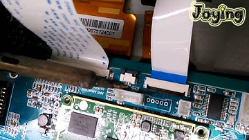 Check and soldering this place on joying android car DVD player