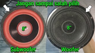 Kelebihan & Kekurangan speaker subwoofer dan woofer