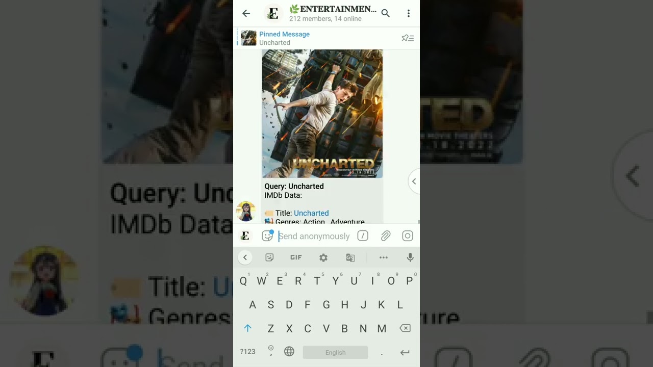 uncharted movie on mx player