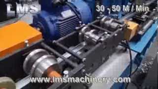 LMS Drywall Stud Roll Forming with Flying Punch N Cut