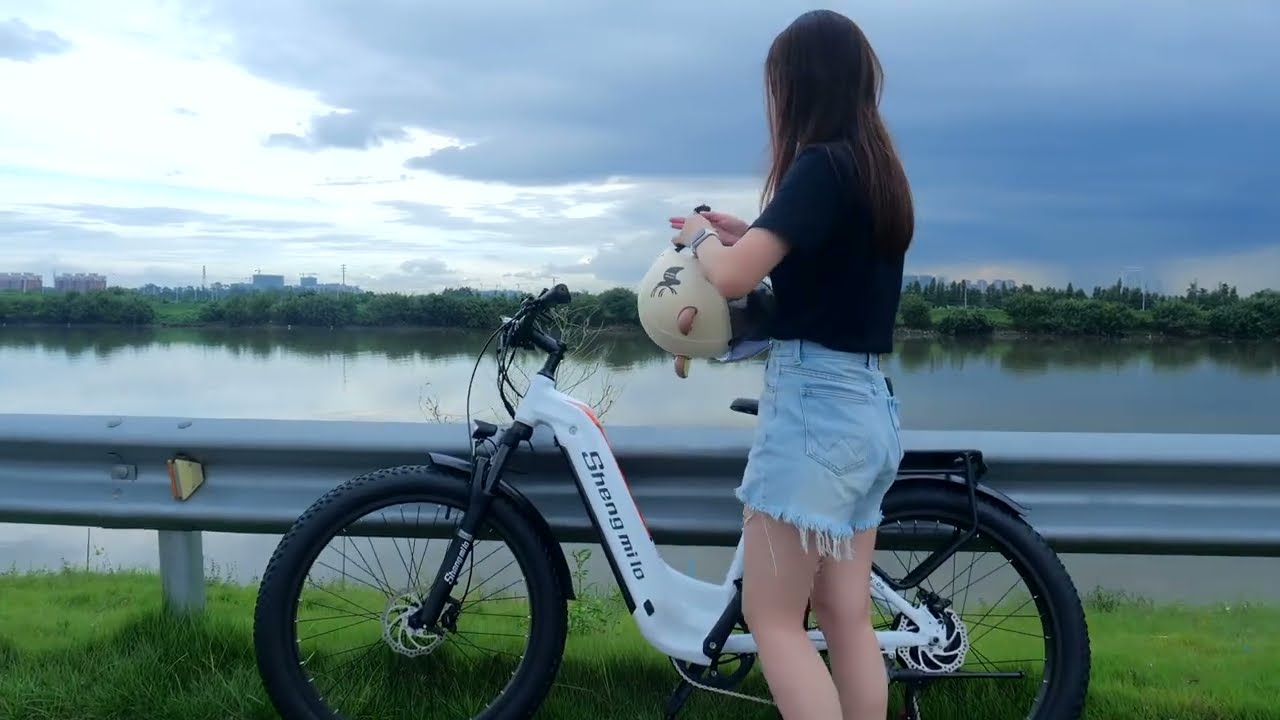 U-shaped frame design makes riding easier, an urban electric bike specially designed for women。。