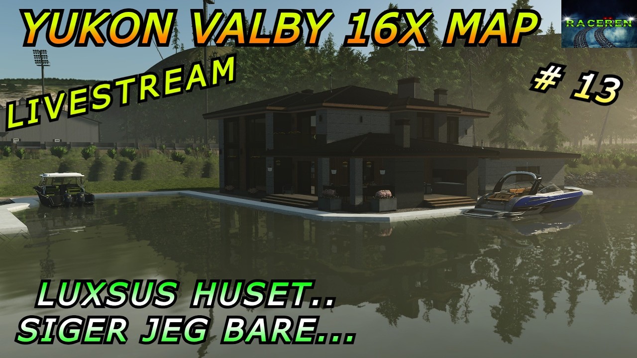 Valby On A Map 18+ 🏗️ 🚧 🌲 Yukon Valby 16x Map # 13 Live-stream ⛏️ 🚧 🏗️ - YouTube