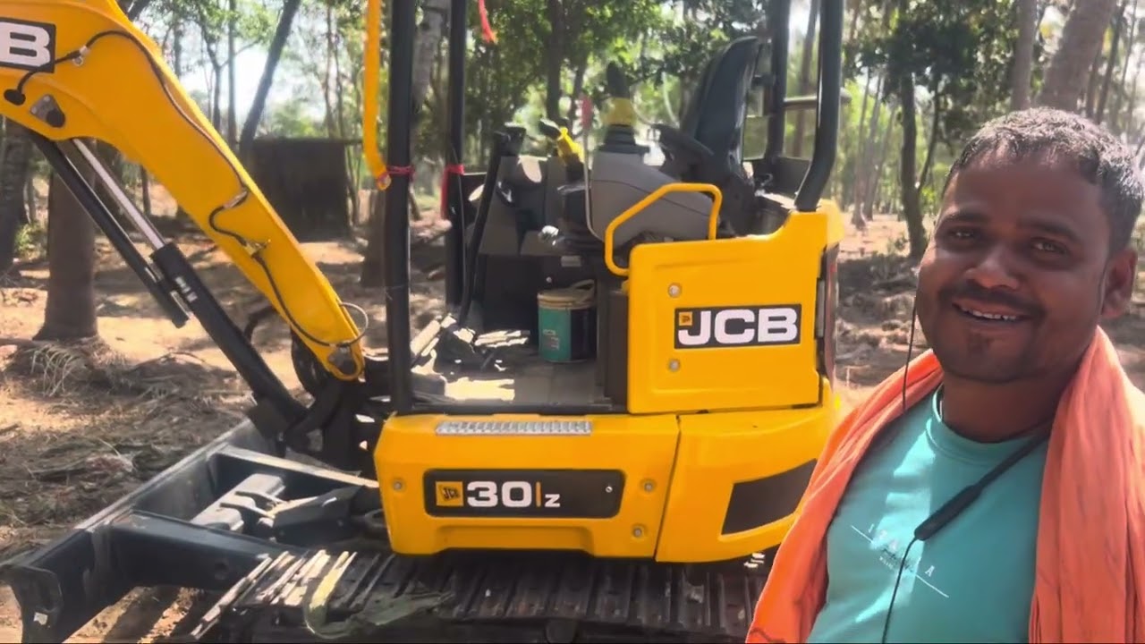 JCB Mini Excavator 30 Z - Compact Design, Zero Tail Swing & Powerful Performance