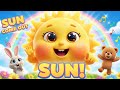 Sun Sun Come Out ☀️ | Fun Kids Song 🐰🧸 | Nursery Rhymes & Baby Songs (Sing Along!)
