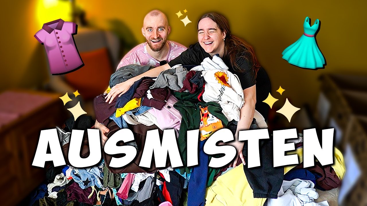 XXL Kleiderschrank ausmisten & ALLES anprobieren! mit cutem Boyfriend hehe ✨