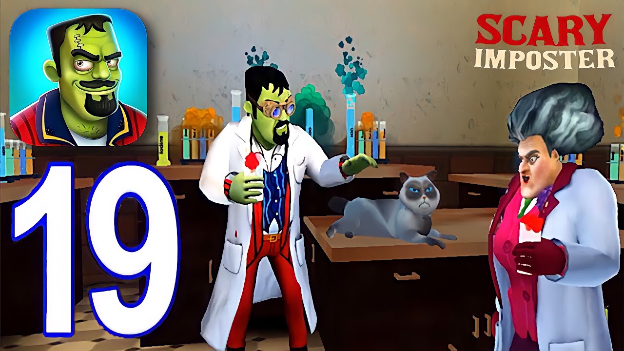 Scary Impostor 3D - Gameplay Walkthrough Part 19 - I Spell A Rat (iOS,Android)