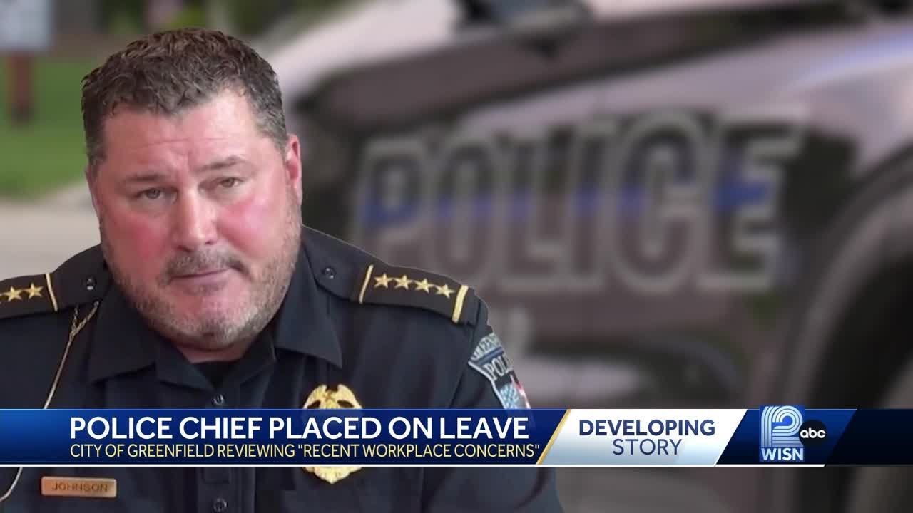 Greenfield police chief placed on paid administrative leave - YouTube