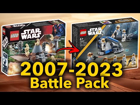 Видео: ВСЕ LEGO BATTLE PACK STAR WARS 2007-2023…