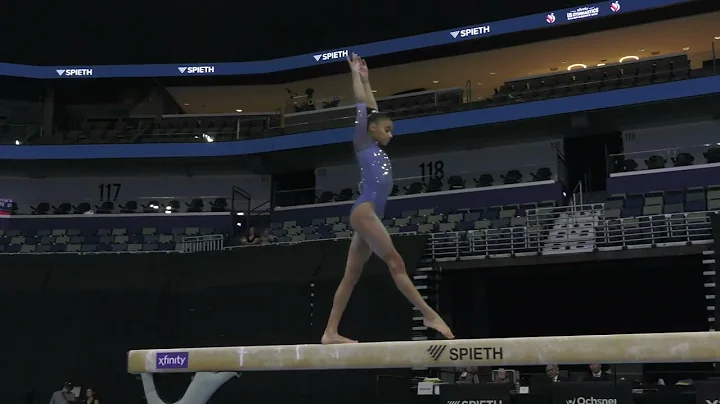 Charleigh Bullock  - Balance Beam  - 2025 Xfinity U.S. Championships -  Junior Women Day 1
