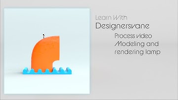 How I modeled and rendered a lamp in Solidworks and Keyshot (process video)